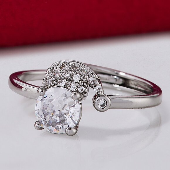 Christmas Hat ring, adjustable band, Charmed Aroma Cookies for Santa - Picture 6 of 6